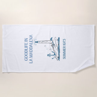 Toalla de playa del faro Goodlife La Maddalena 197
