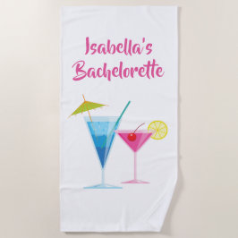 Toalla de playa del fiesta de Bachelorette