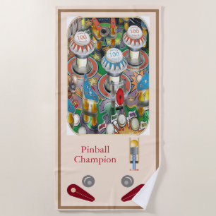 Toalla de playa del pinball
