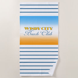 Toalla de playa del Windy City Beach Club