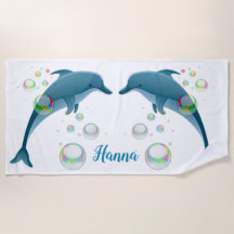 Delfínes y burbujas