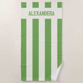 Toalla De Playa Denominar a Margaritas Verdes Bachelorette Bridesm