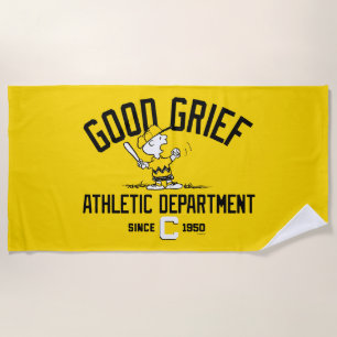 Toalla De Playa Departamento de Atletismo de Good Grief