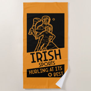 Toalla De Playa Deporte irlandés arrollador