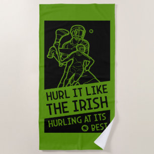 Toalla De Playa Deporte irlandés arrollador