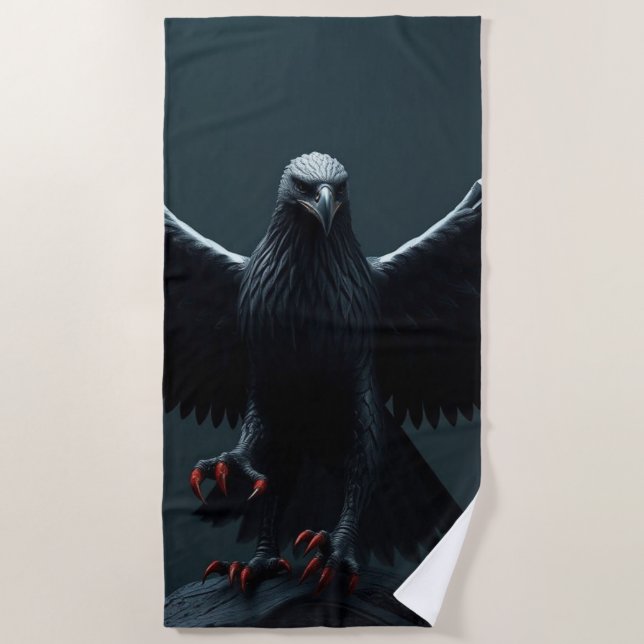Toalla De Playa „Der Nachtadler“ (Anverso)