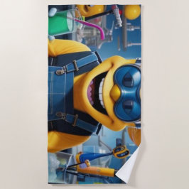 Toalla De Playa „Der verrückte Laborheld – Spaß im Reagenzglas!“