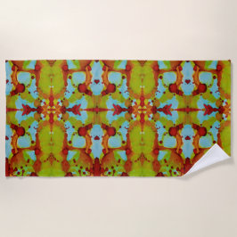 Toalla De Playa Derrame de atardecer