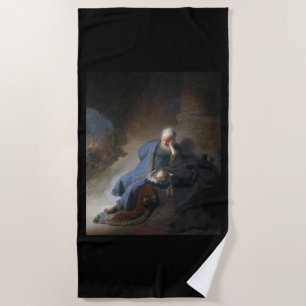 Toalla De Playa Destrucción de Jerusalén Biblia Rembrandt