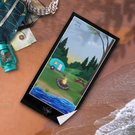 Toalla De Playa Día de Camping