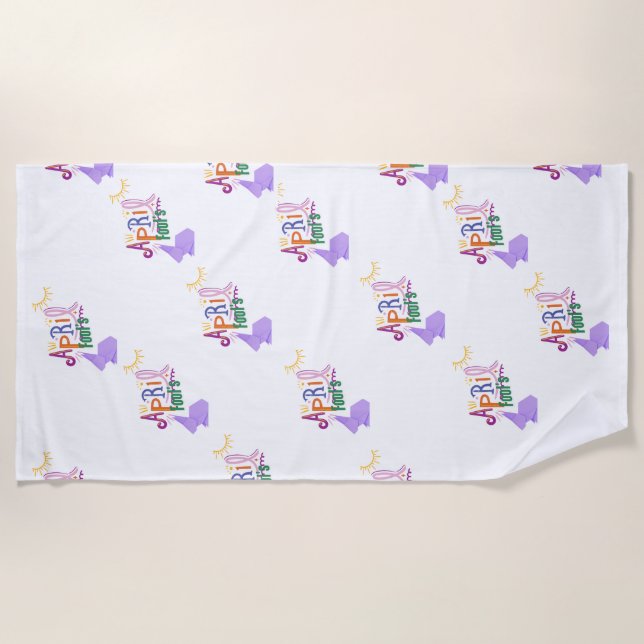 Toalla De Playa Día de los Inocentes  (Anverso)