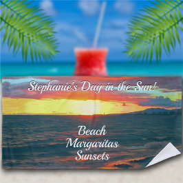 Toalla De Playa Día maravilloso en el Sol 1490