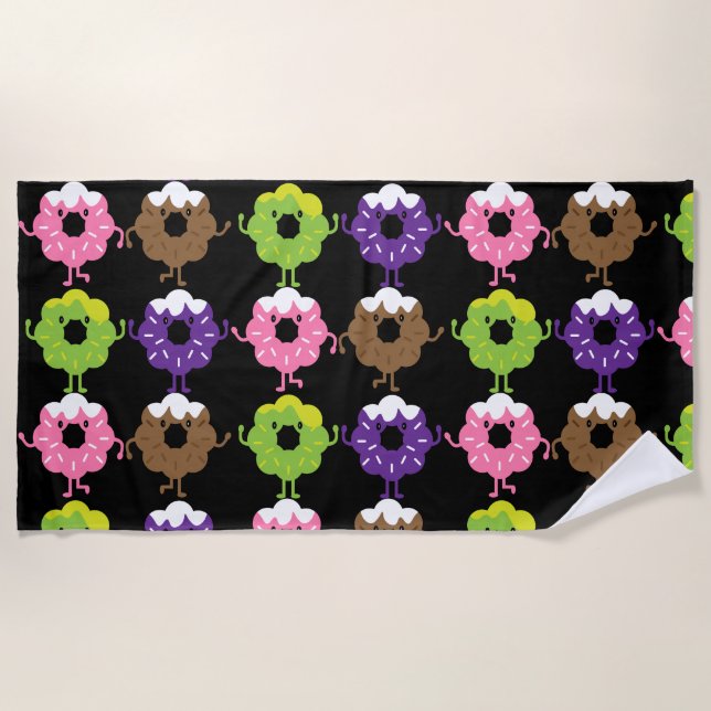 Toalla De Playa Día Nacional del Donante (Anverso)