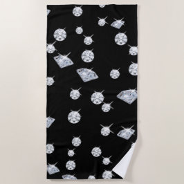 Toalla De Playa Diamantes espumosos