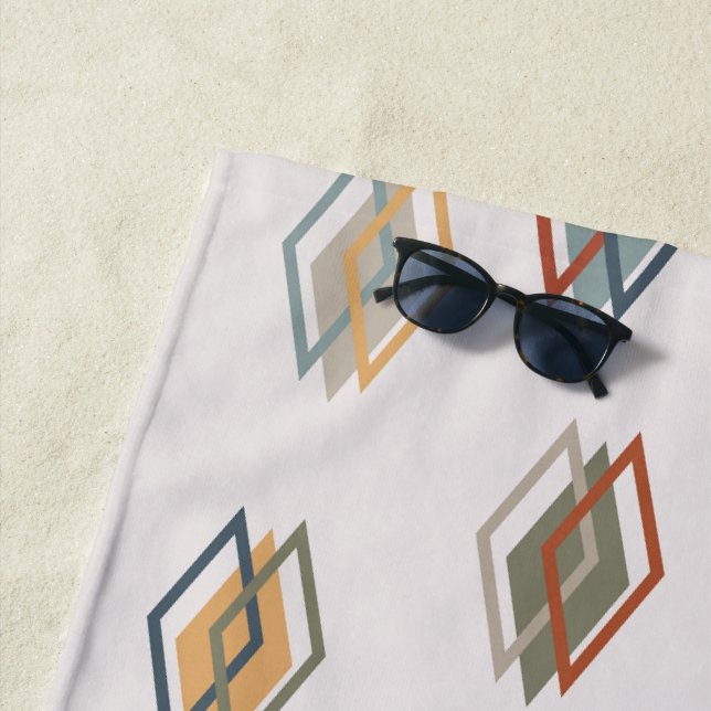 Toalla De Playa Diamantes triples (In situ)