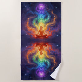 Toalla De Playa Die 7 Chakren
