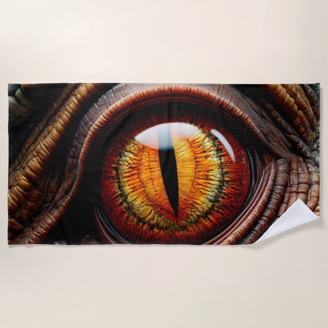 Toalla De Playa Dinosaur Eye (Anverso)