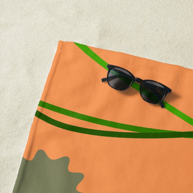 Toalla De Playa Dinosaurios salvajes (In situ)