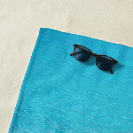 Toalla De Playa Diseño de agua azul/océano