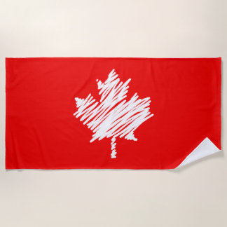 Toalla De Playa Diseño de estilo Canadá establecido en 1867 150 añ