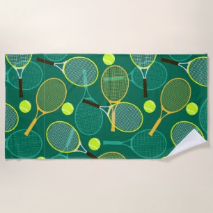 Toalla De Playa Diseño de tenis