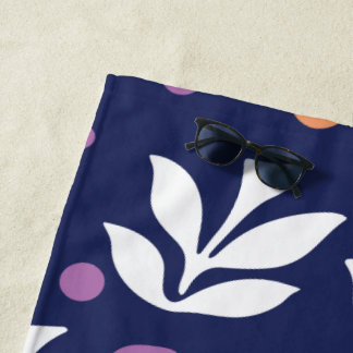 Toalla De Playa Diseño floral 22