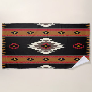 Toalla De Playa Diseño Navajo 7 Bandana