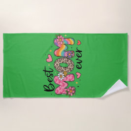 Toalla de Playa — Diseño Tropical Verano 2026