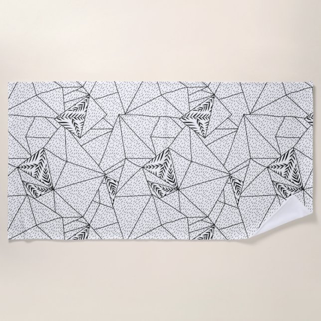 Toalla De Playa diseño vertical ciento dos (Anverso)