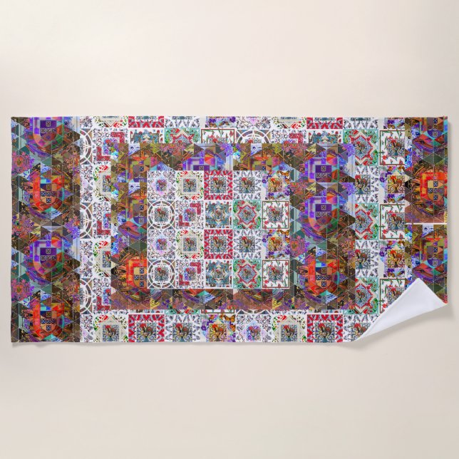 Toalla De Playa Diseños de Portugal (Anverso)