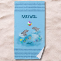 Dolphin Nautical Summer Fun Volleyball Boys