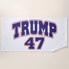 Toalla De Playa Donald Trump 47
