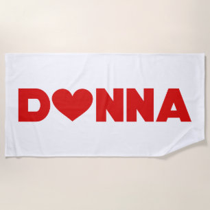 Toalla De Playa Donna Love