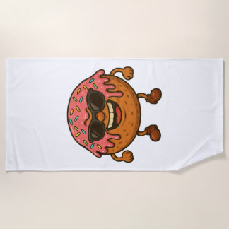 Toalla De Playa Donuts felices