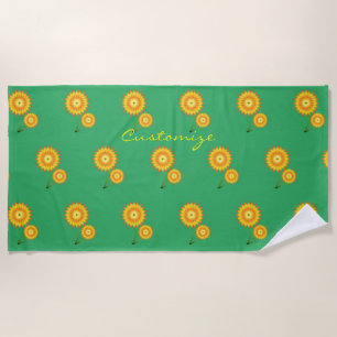 Toalla De Playa Dos girasoles Thunder_Cove
