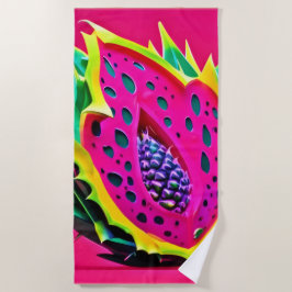Toalla De Playa Dragon Fruit Dream