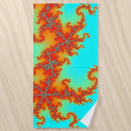 Toalla De Playa Dragon Tail Fractal