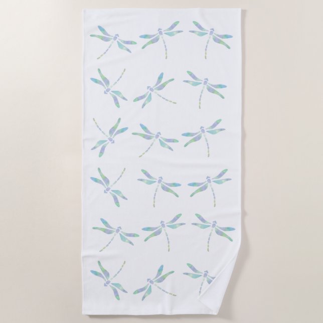 Toalla de playa Dragonflies (Anverso)