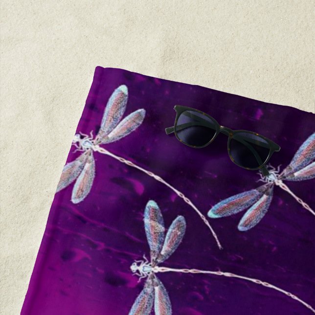 Toalla De Playa Dragonflies on water (In situ)