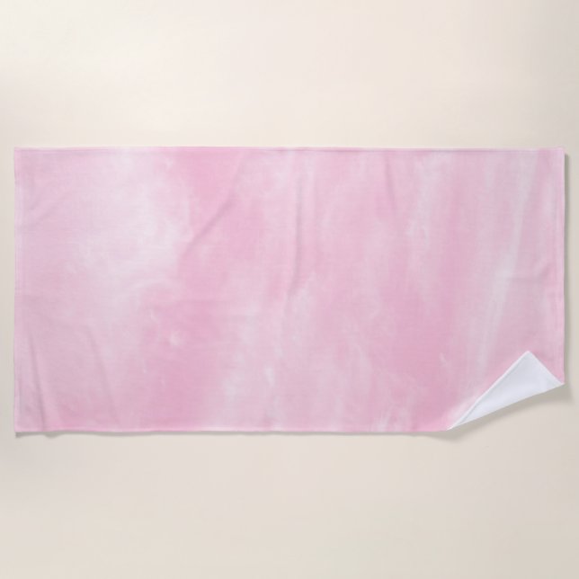 Toalla De Playa Dreamy Pink Sky 1 (Anverso)