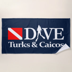 Toalla De Playa DV4 de Turcas y Caicos