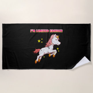 Toalla De Playa Edición Limitada Unicornio Unicornio Único