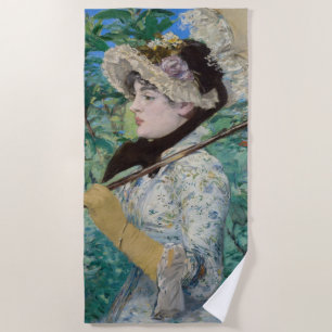 Toalla De Playa Edouard Manet - Jeanne / Spring