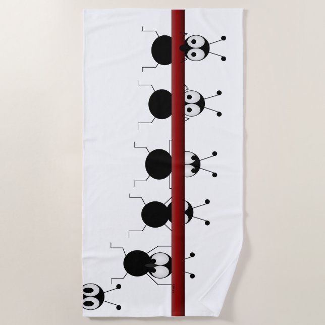 Toalla de playa Eeks (Anverso)