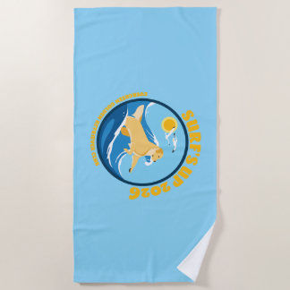 Toalla De Playa EGRC Surfs Up Beach Towel