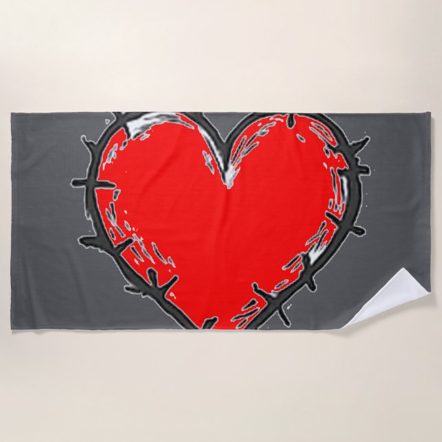 Toalla De Playa El amor es (Anverso)