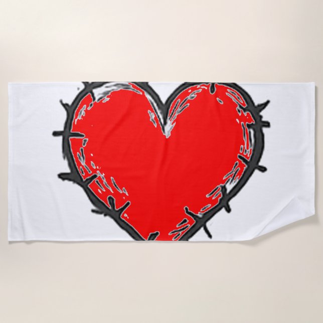 Toalla De Playa El amor es (Anverso)