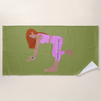 Toalla De Playa El amor propio no es egoísmo, cita motivadora