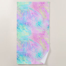 Toalla De Playa El diseño de la serie de leopardo irlandés 10