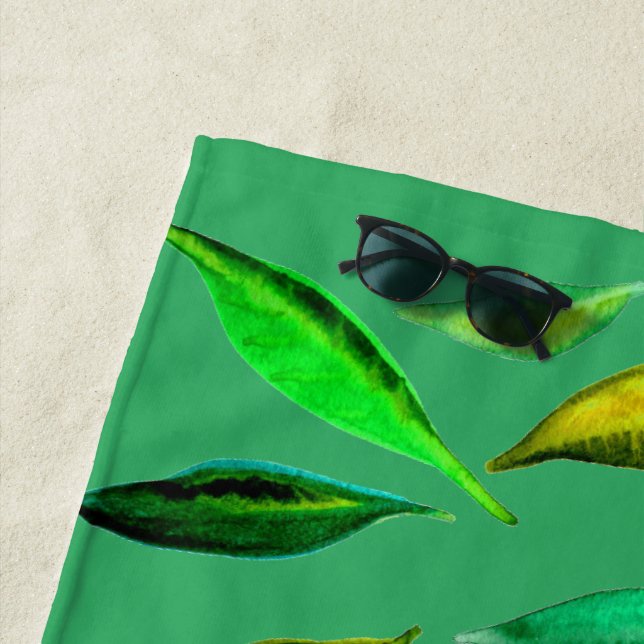 Toalla De Playa El ecologista fundido deja el arte estilo playa (In situ)